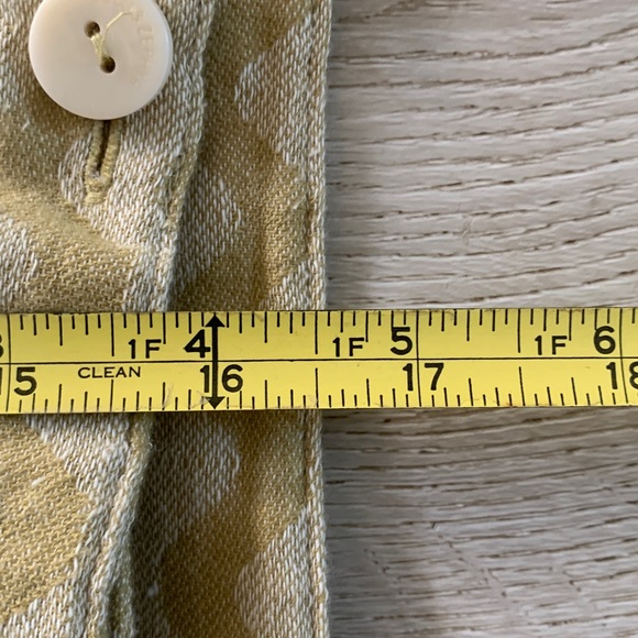 Zulu &‎ Zephyr Chartreuse Wave Wide-Leg Pants - Picture 8 of 10